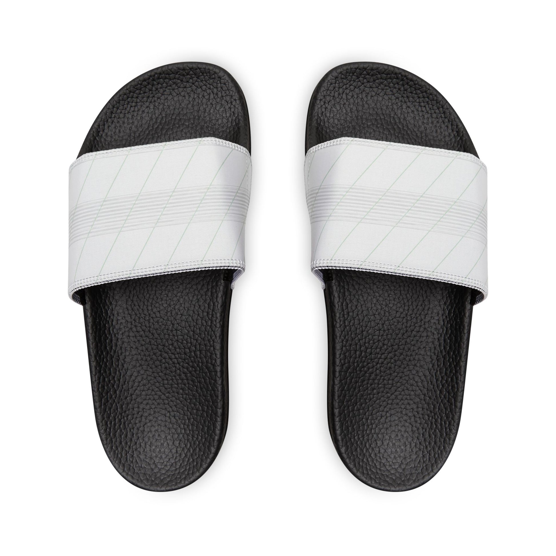 Ciabatte Slide Silver Stripe