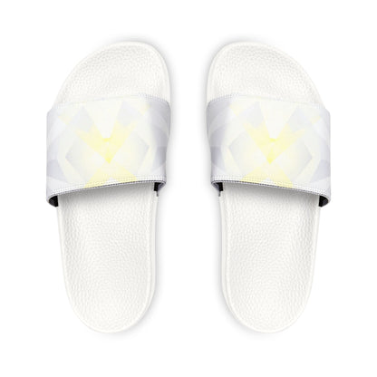 Ciabatte Slide Star Glow – Bianco e Giallo