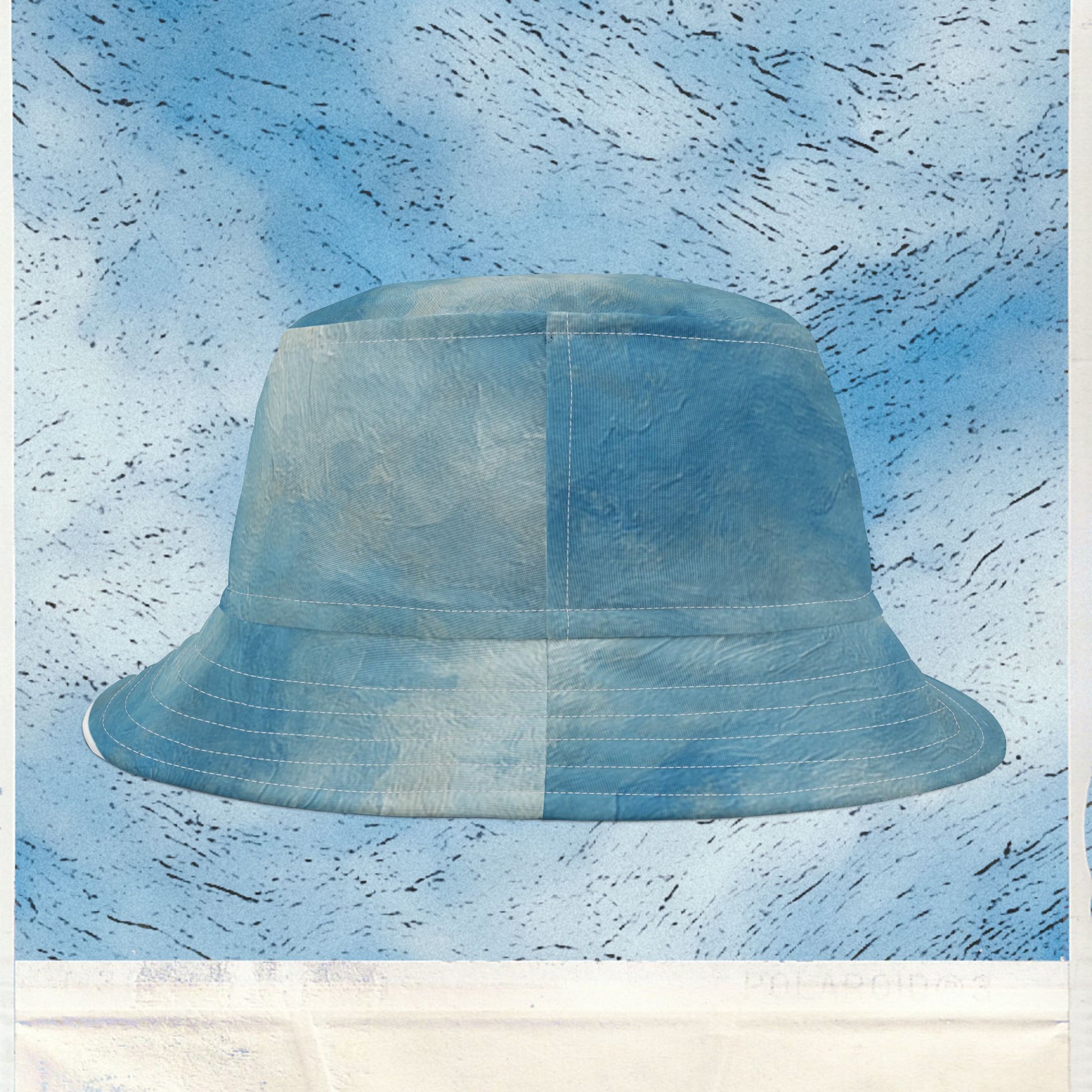 Cappello délavé Celeste Sky