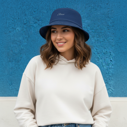 Cappello délavé Blu