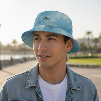 Cappello délavé Celeste Sky