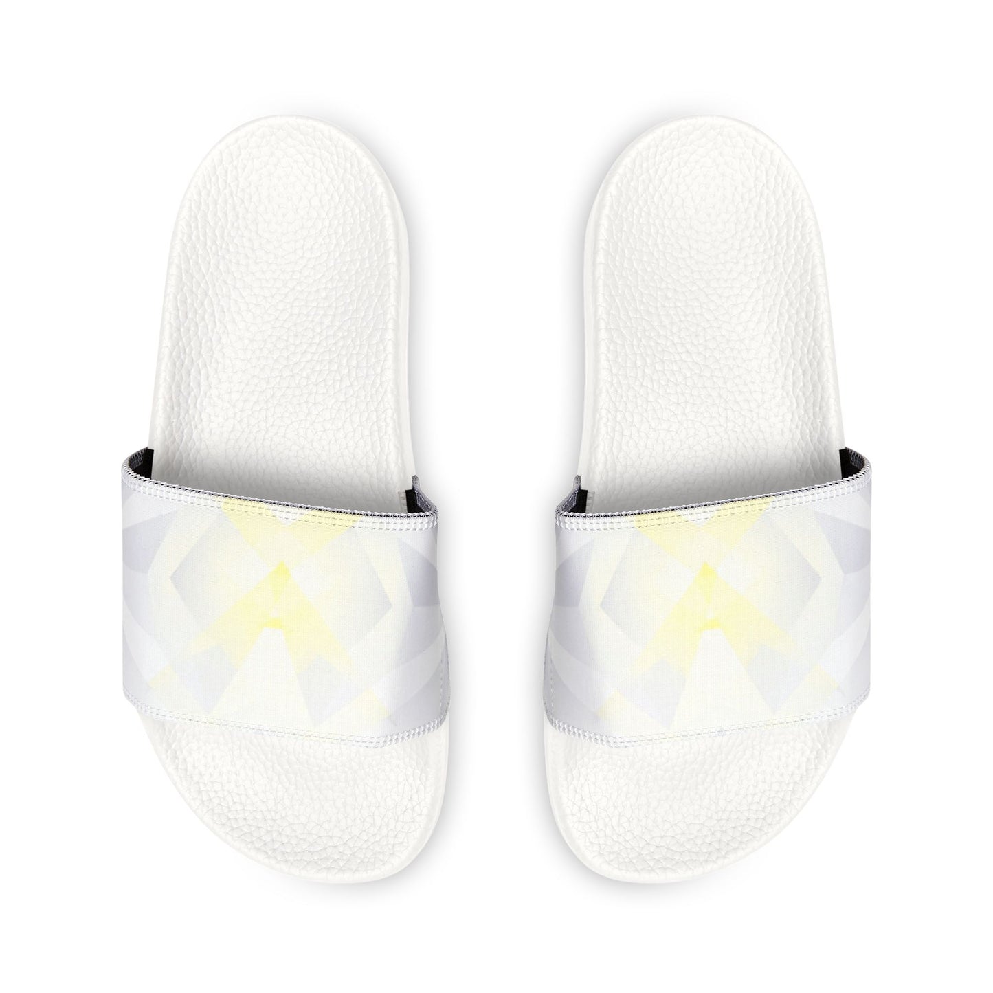 Ciabatte Slide Star Glow – Bianco e Giallo