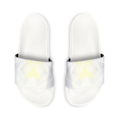 Ciabatte Slide Star Glow – Bianco e Giallo