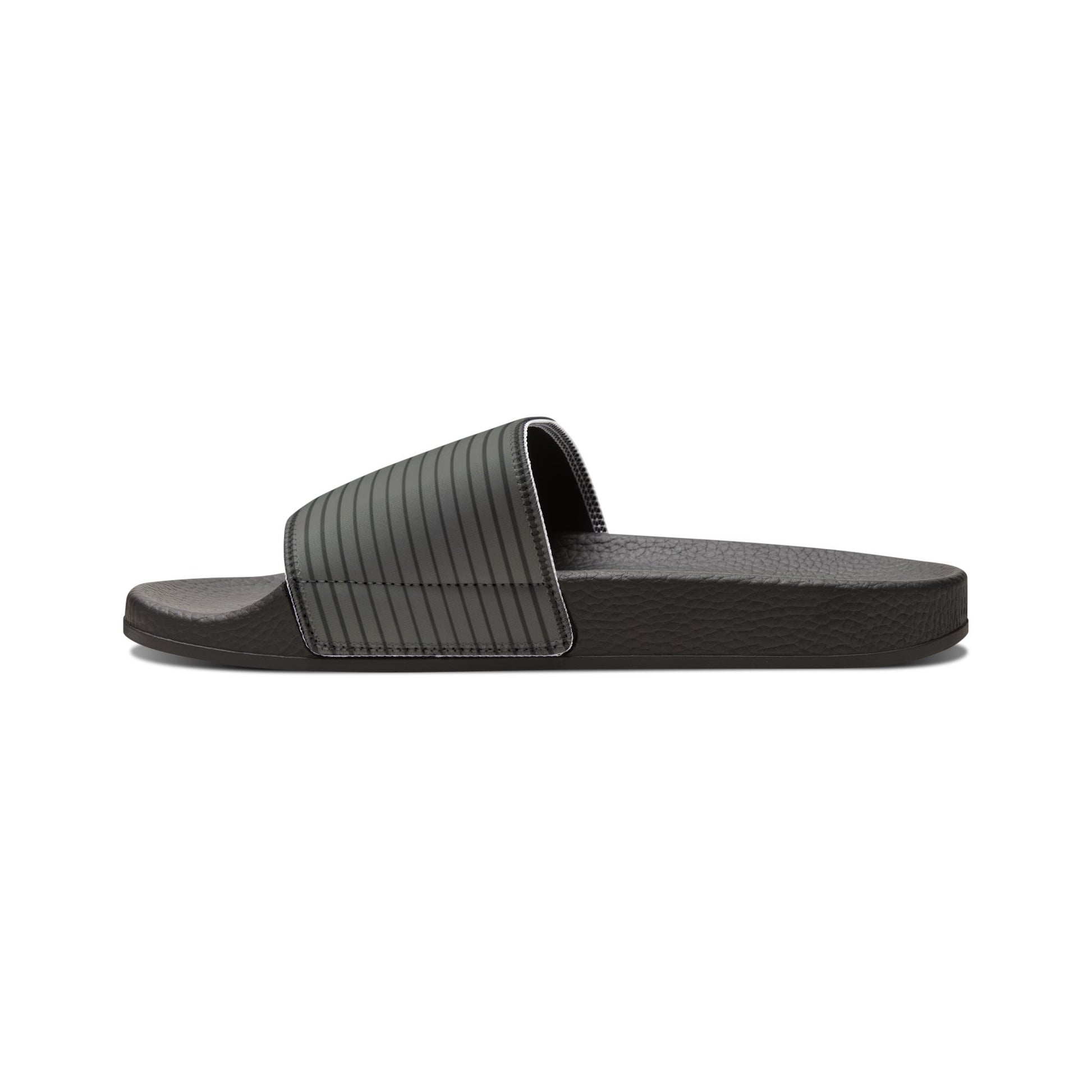 Ciabatte Slide Ribbed Gray