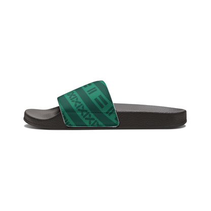 Slide Verde Geometrico