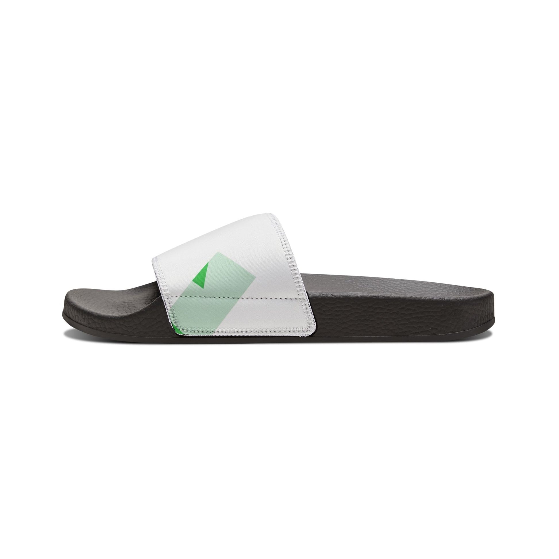 Ciabatte Bianche Dettaglio Verde