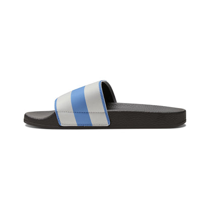 Slide a Righe Celeste Bianche