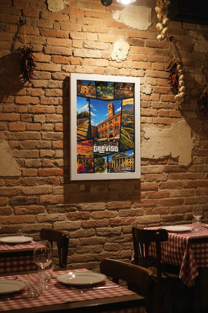Treviso Vintage Poster GTA Style
