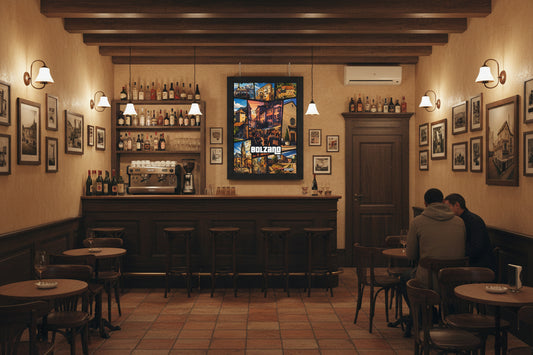 Bolzano Vintage Poster GTA Style