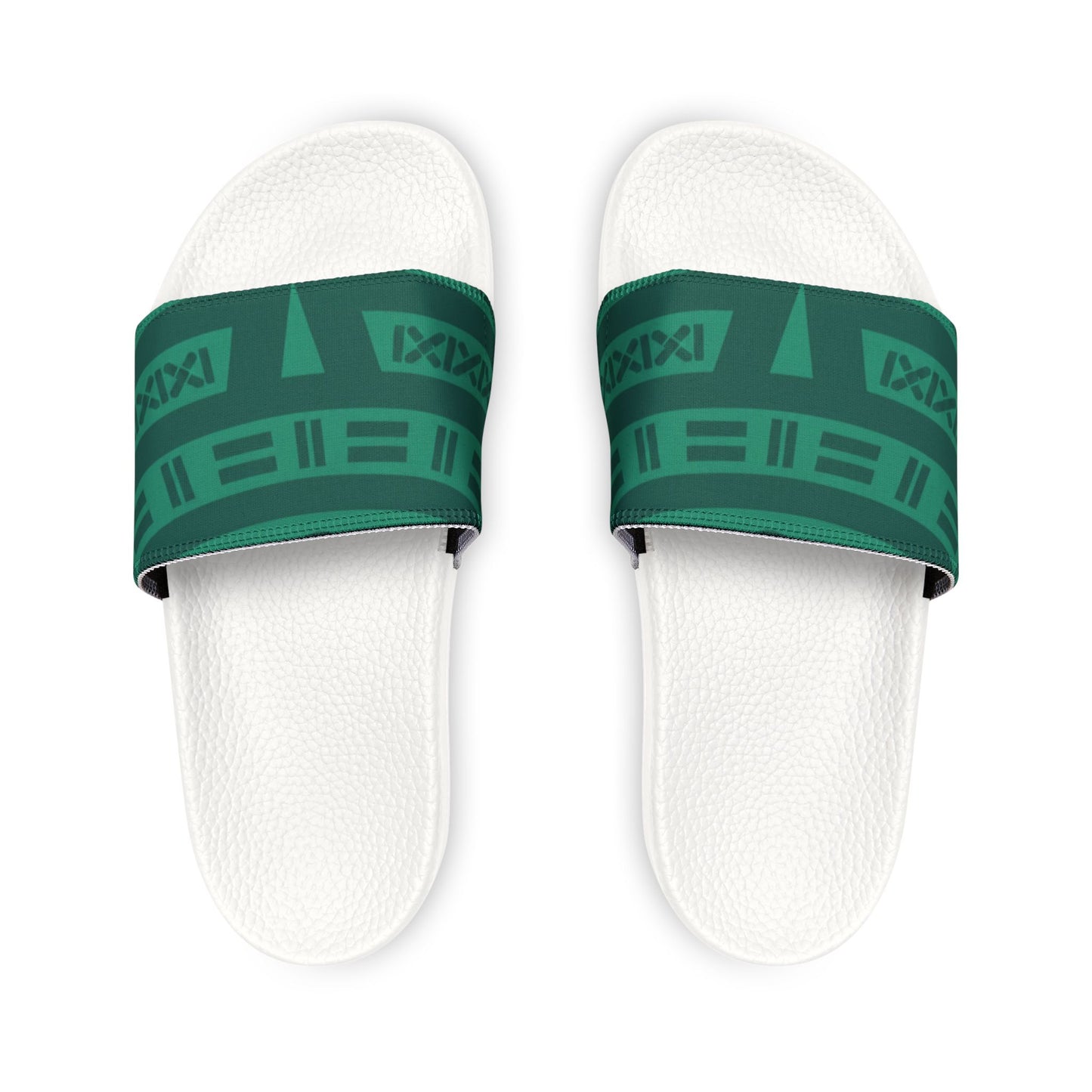 Slide Verde Geometrico