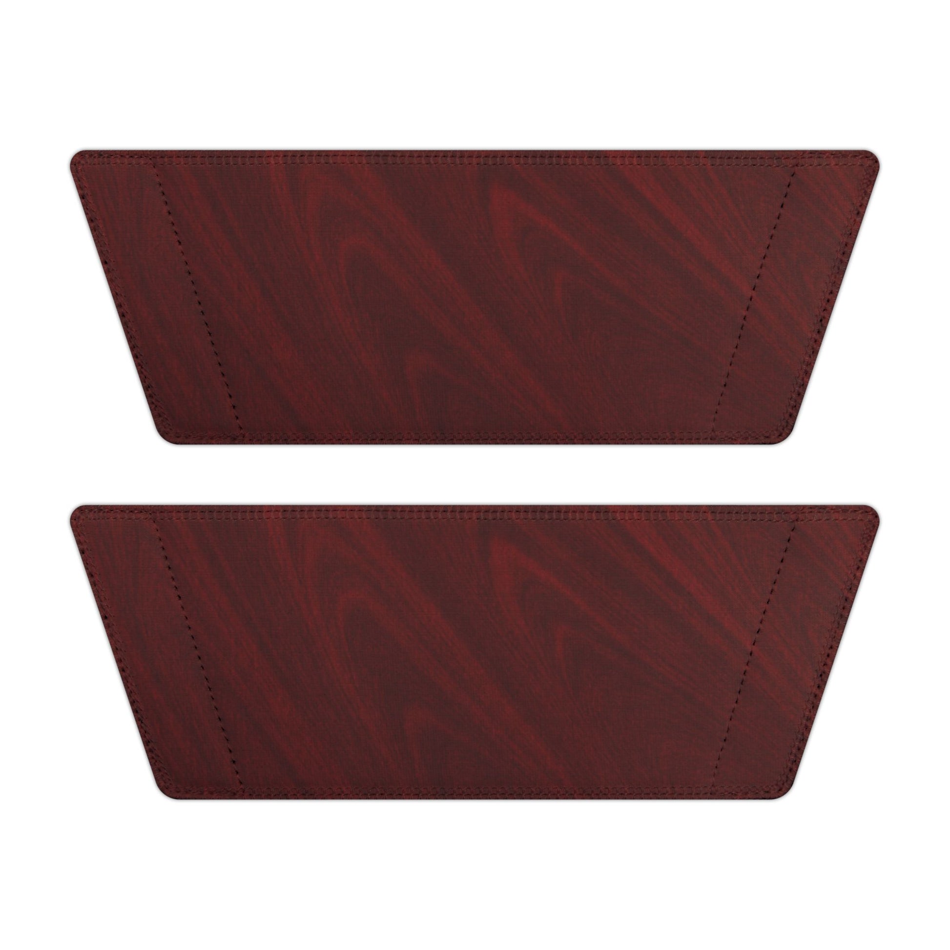 Sandali a Fascia Bordeaux e Neri