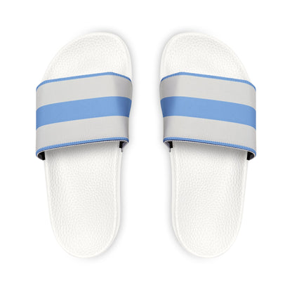Slide a Righe Celeste Bianche