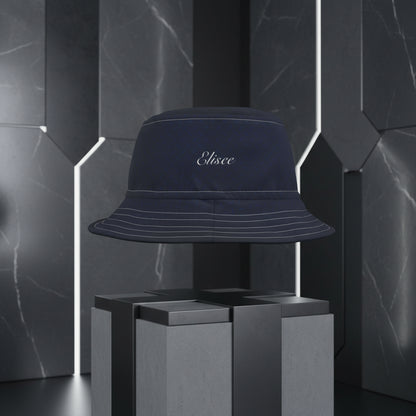 Cappello délavé Sfumature Blu Notte con Dettagli