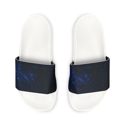 Ciabatte a Fascia Blu Cosmico