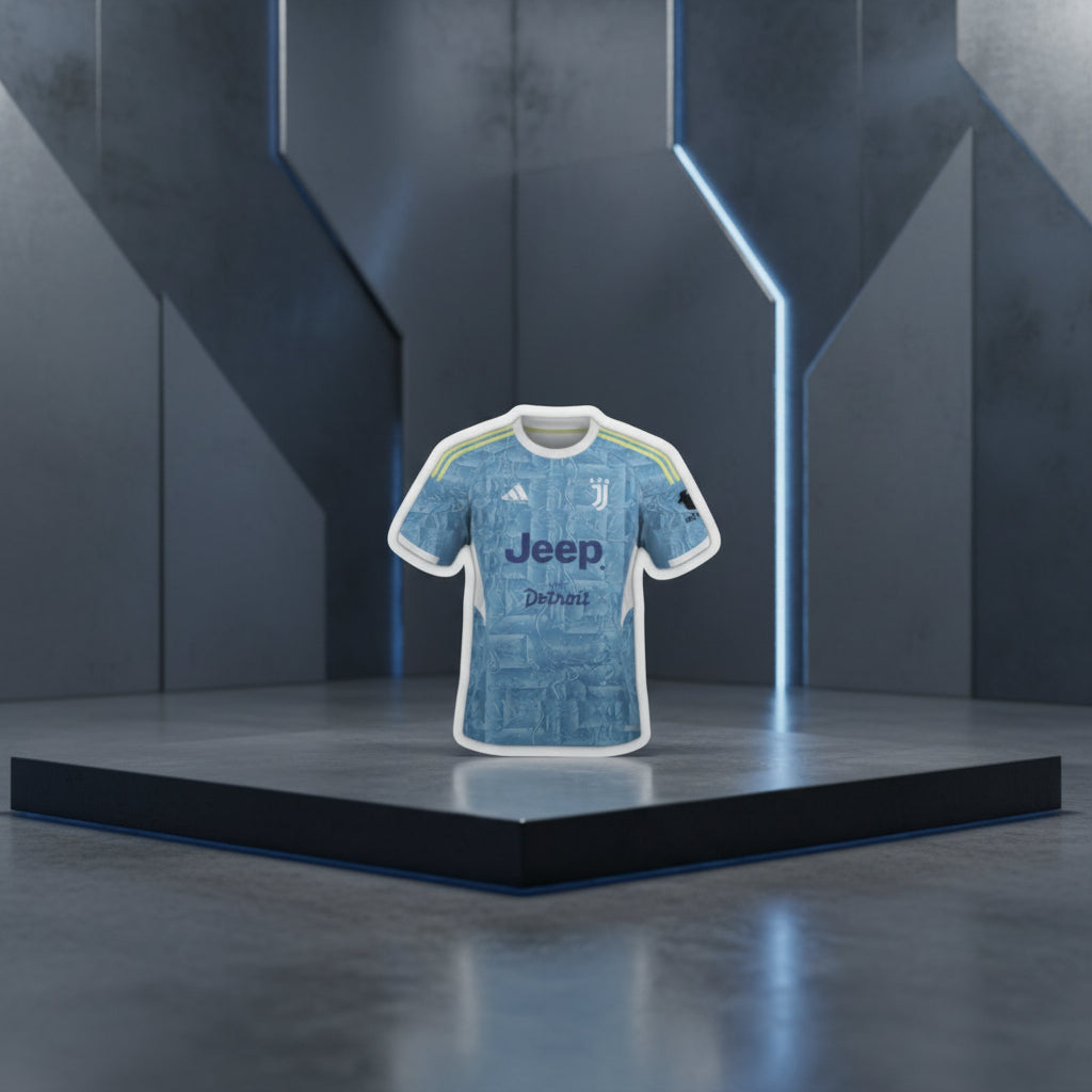 Adesivo Juventus Away s.s. 25/26