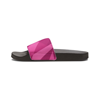 Ciabatte Estive con Motivo Geometrico Fucsia
