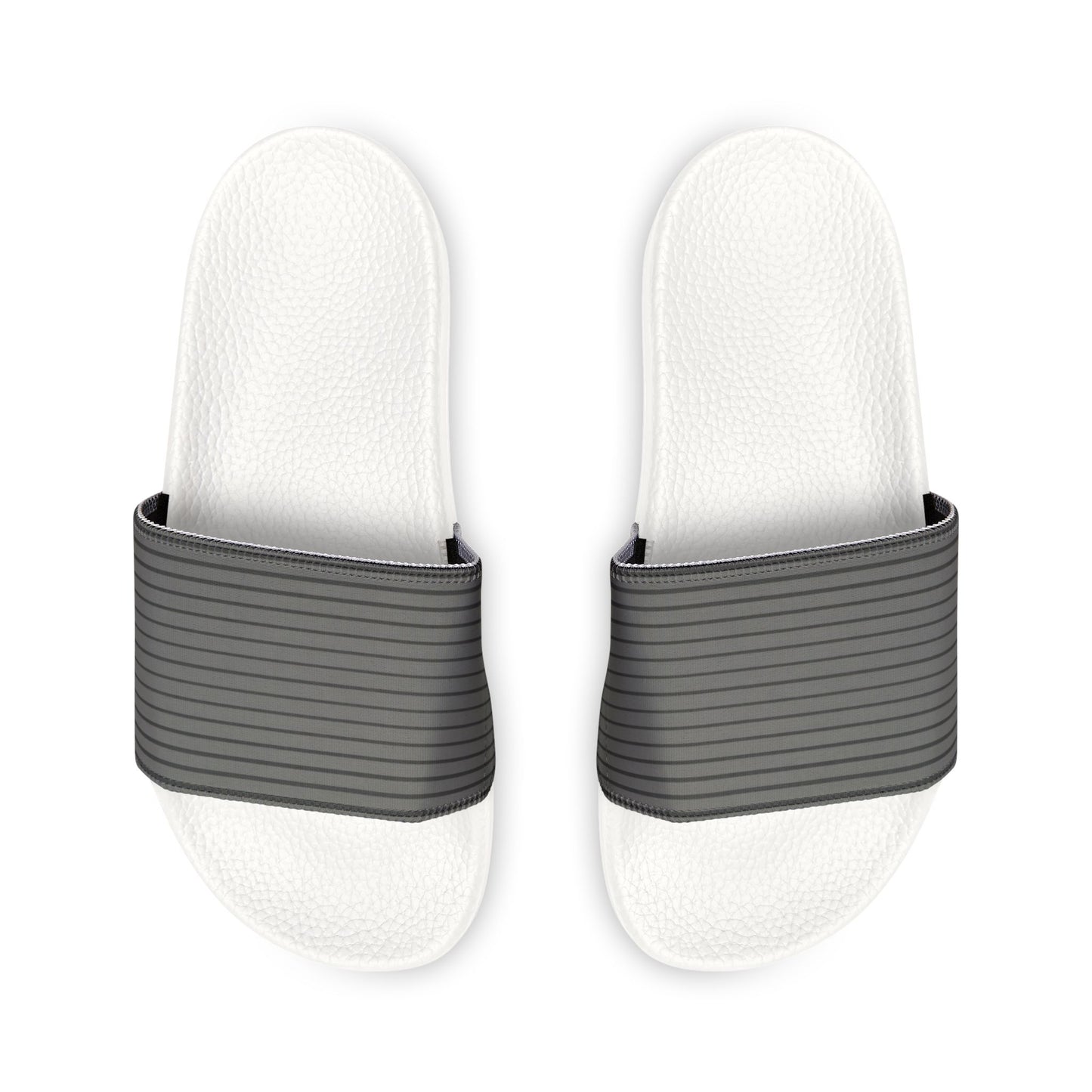 Ciabatte Slide Ribbed Gray