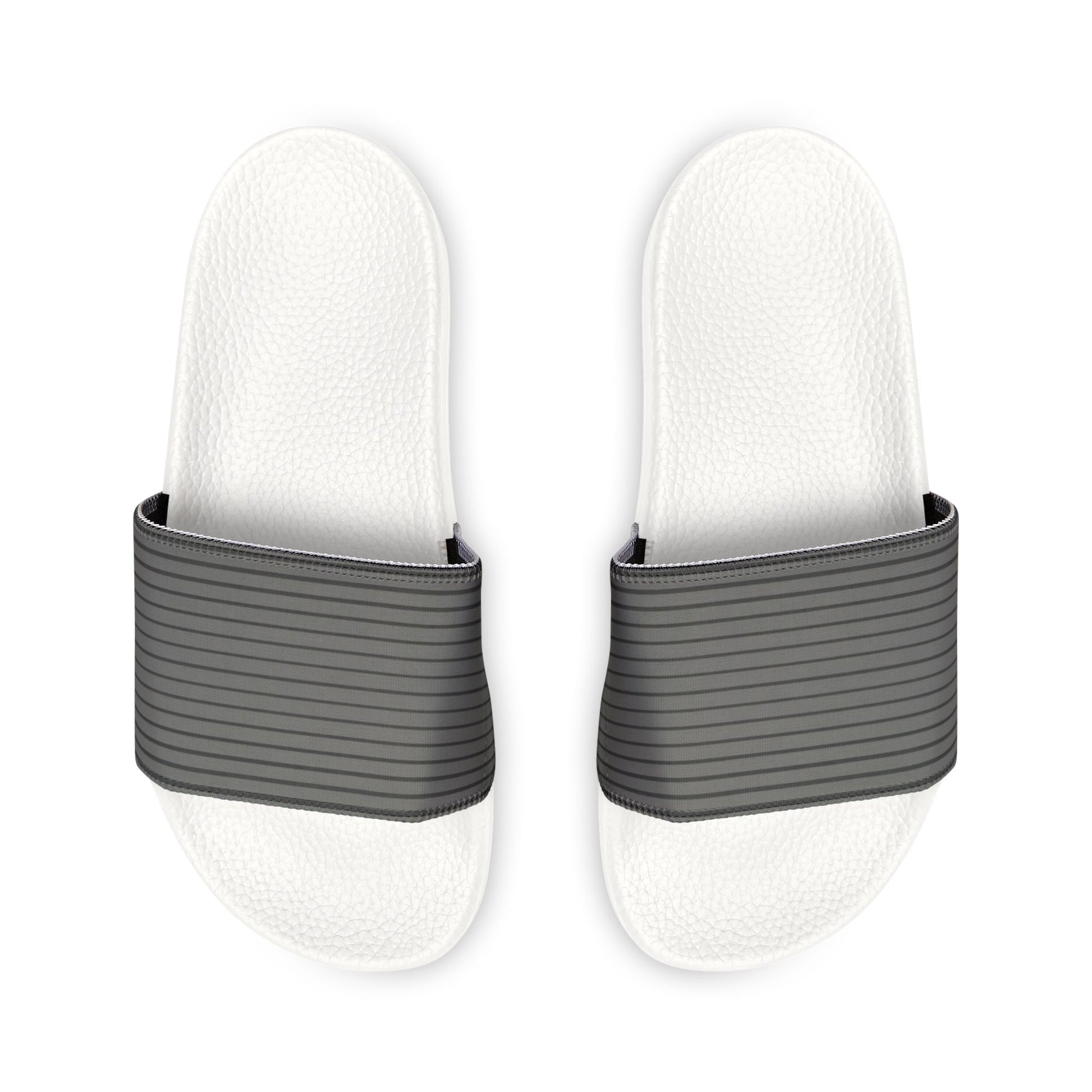 Ciabatte Slide Ribbed Gray