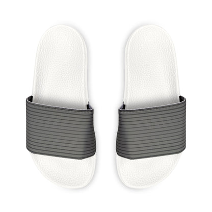 Ciabatte Slide Ribbed Gray