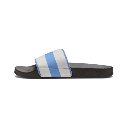 Slide a Righe Celeste Bianche