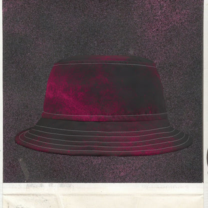 Cappello délavé Rosa Scuro Nero