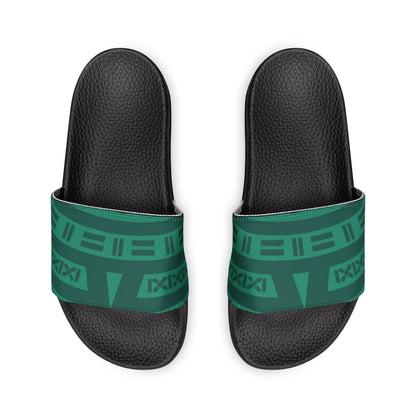 Slide Verde Geometrico