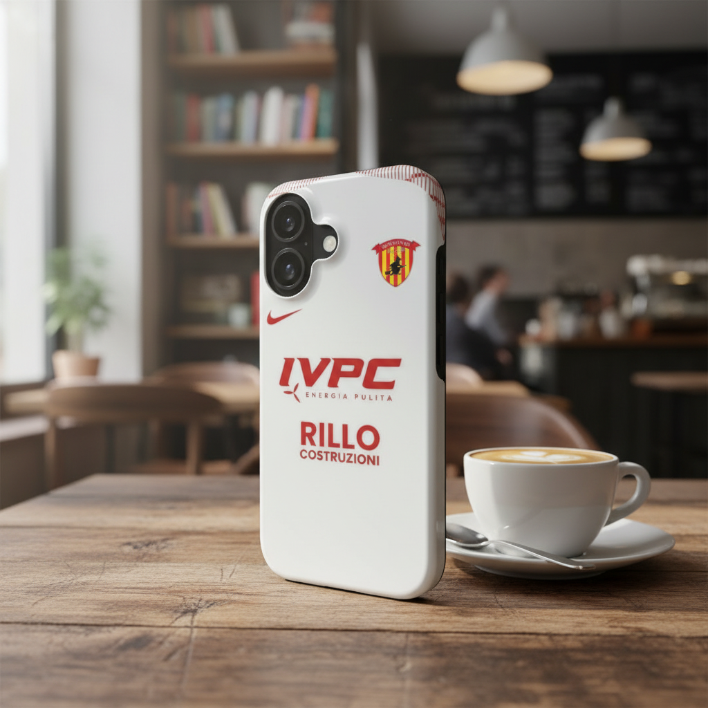Cover iPhone 16e rigida Benevento Away s.s. 25/26