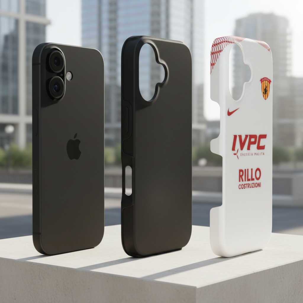 Cover iPhone 16e rigida Benevento Away s.s. 25/26