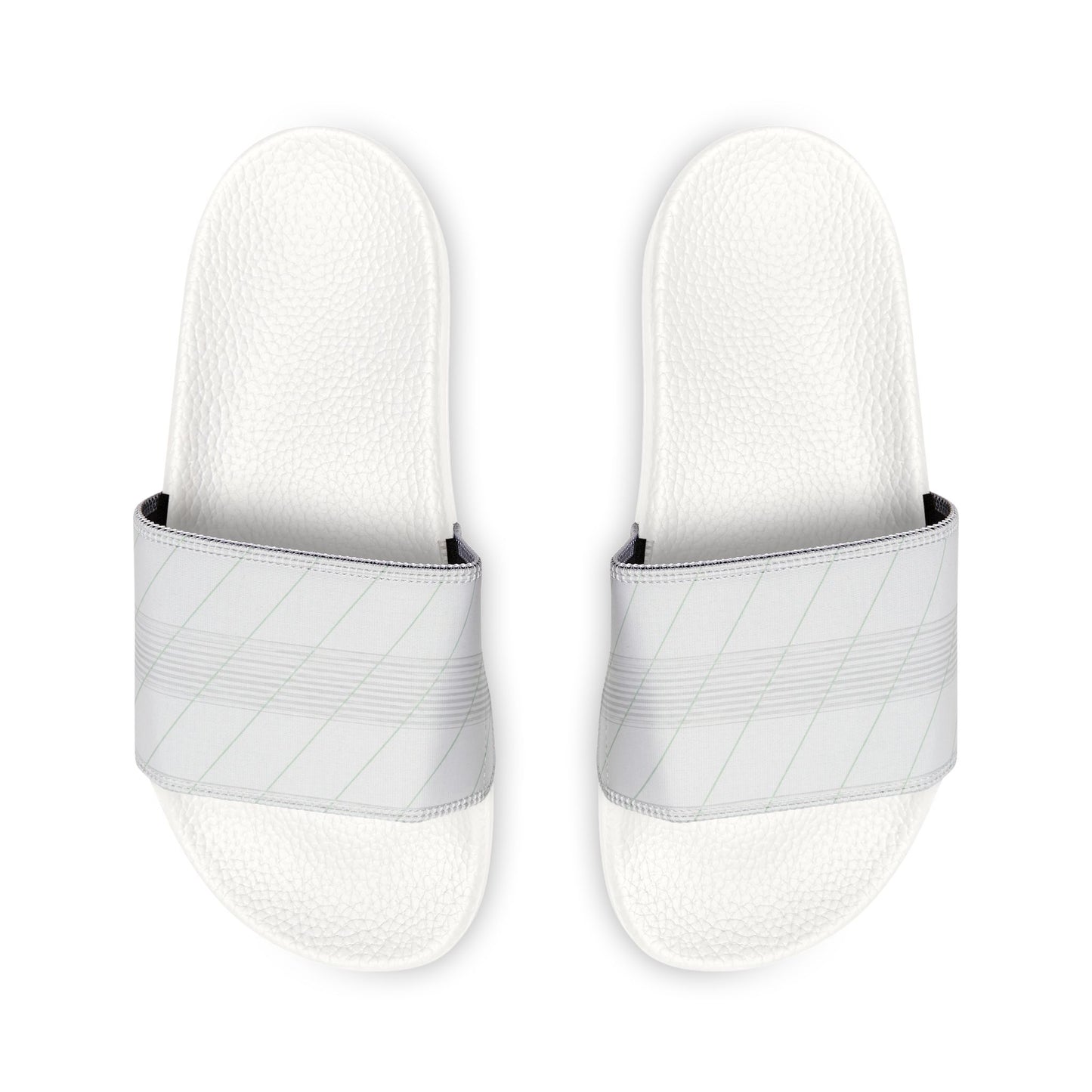 Ciabatte Slide Silver Stripe