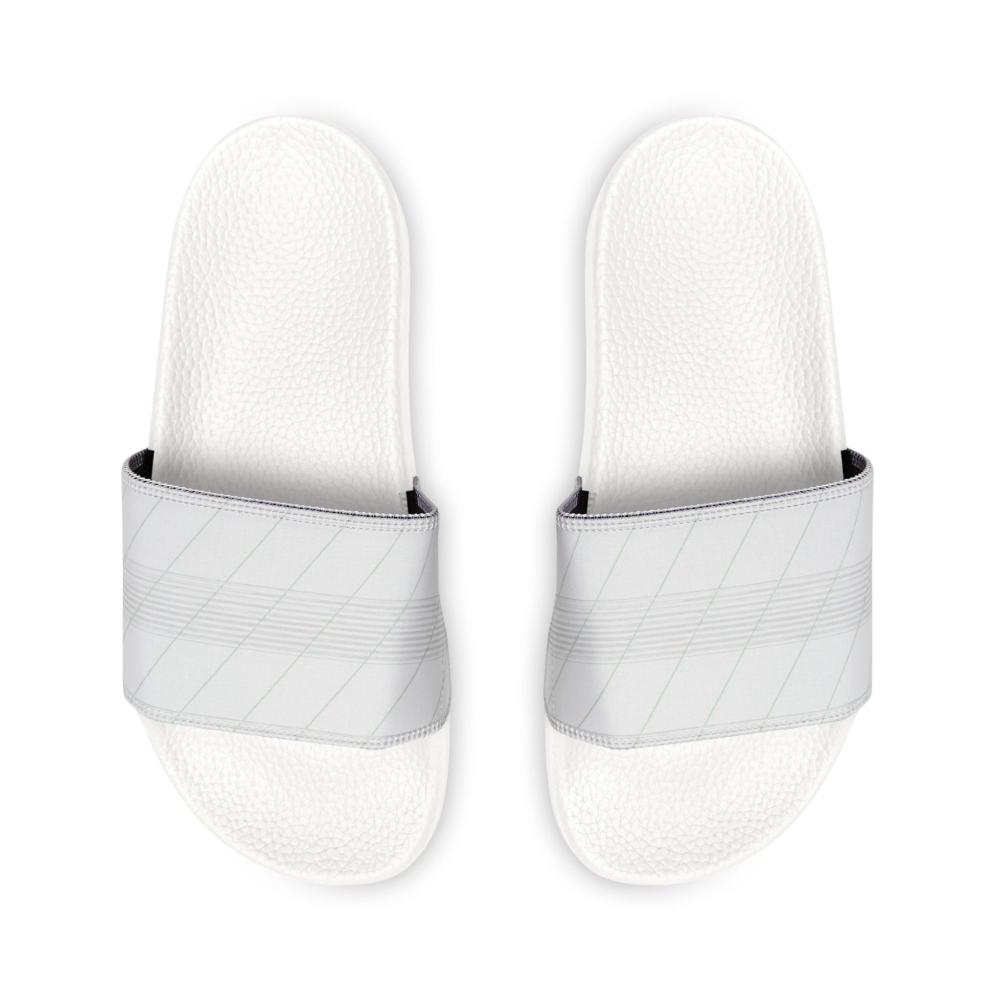 Ciabatte Slide Silver Stripe