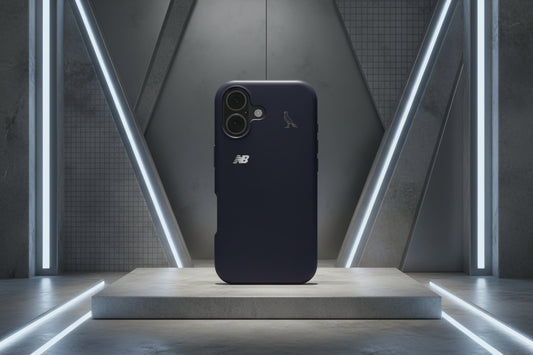 Cover iPhone 17 Modena Felpa Style Blue Dark