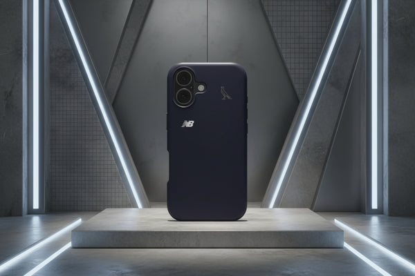 Cover iPhone 17 Modena Felpa Style Blue Dark