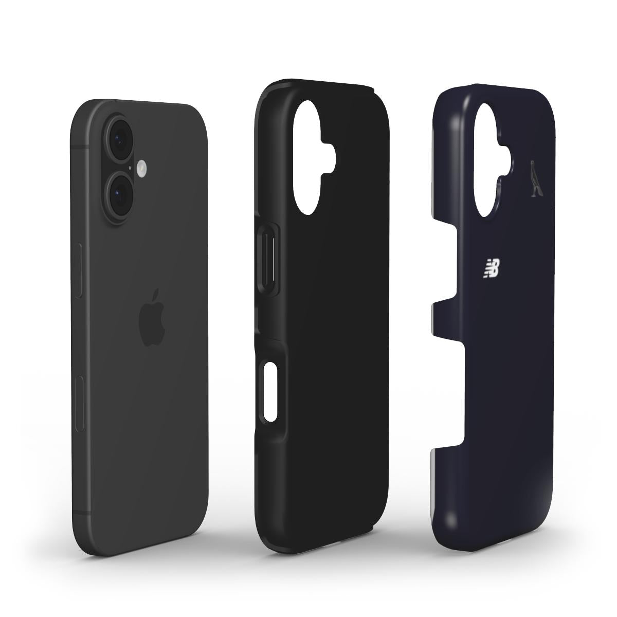 Cover iPhone 17 Modena Felpa Style Blue Dark