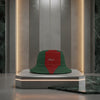 Cappello délavé Rosso Verde
