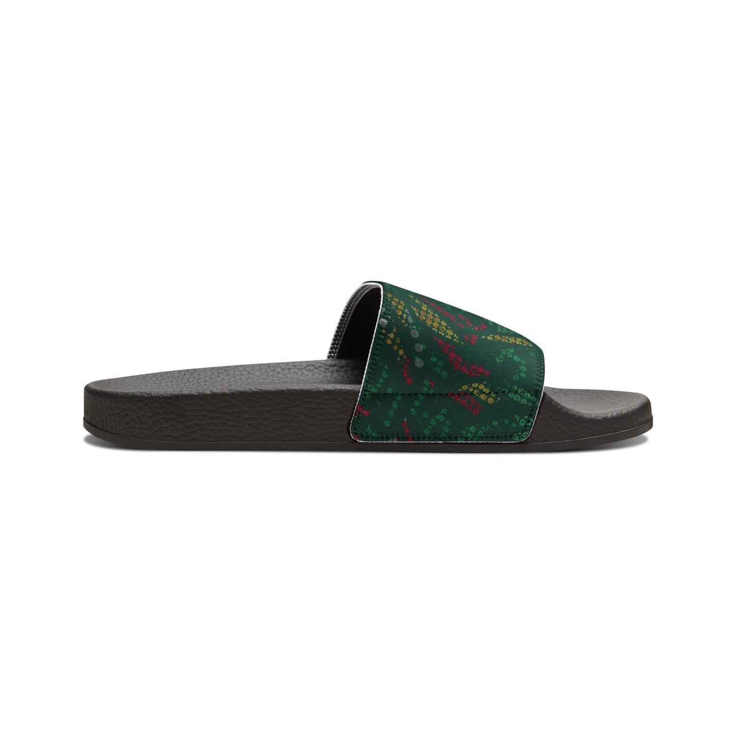 Ciabatte Slide Green Pattern