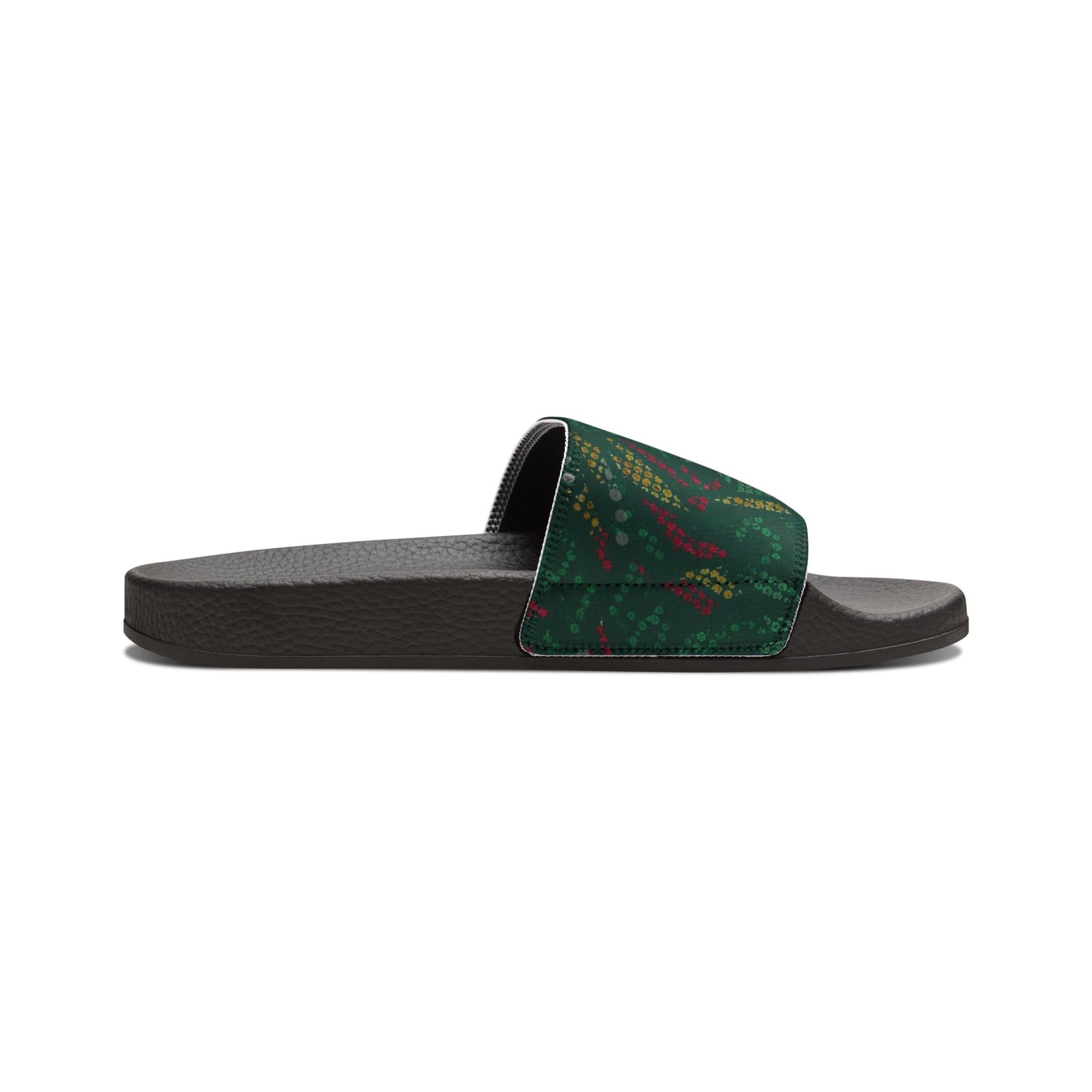 Ciabatte Slide Green Pattern