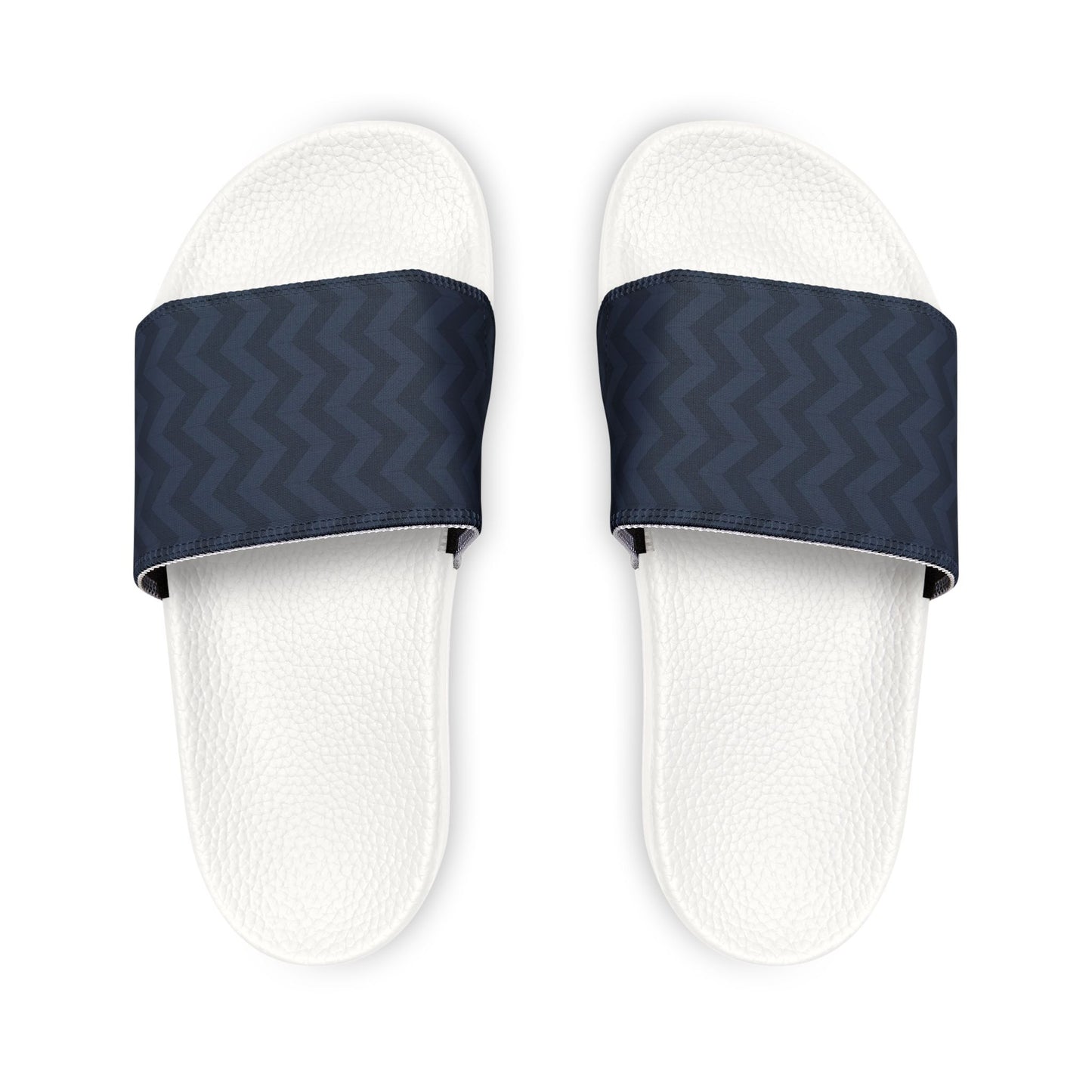 Ciabatte Slide Herringbone Blue