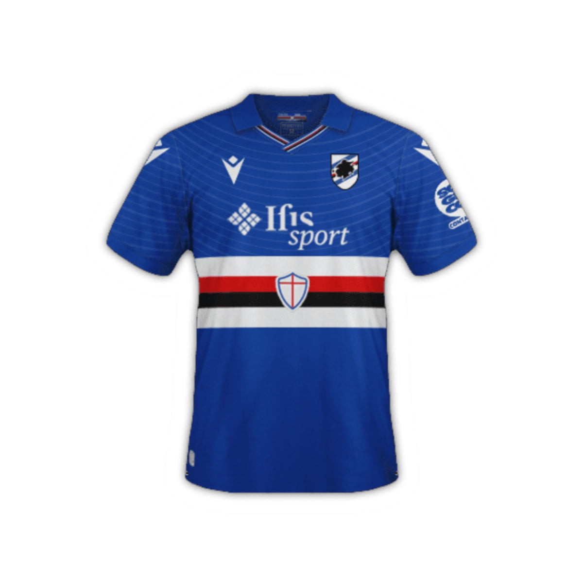 Adesivo Sampdoria Home s.s. 25/26