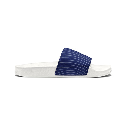 Ciabatte Slide Pinstripe Blue