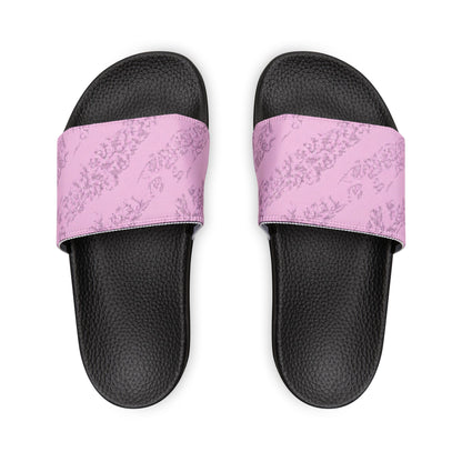 Ciabatte a Fascia Rosa e Bianche