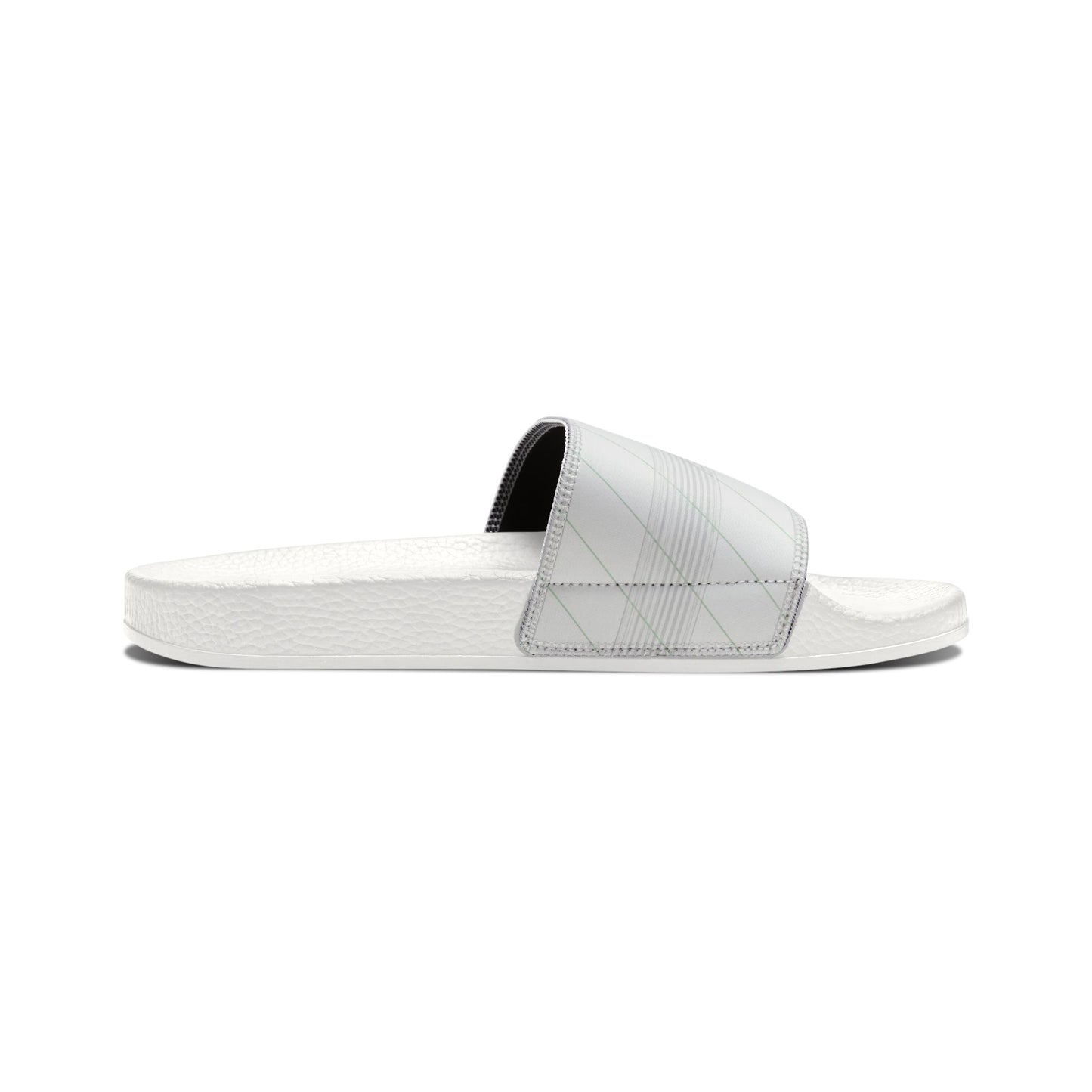 Ciabatte Slide Silver Stripe