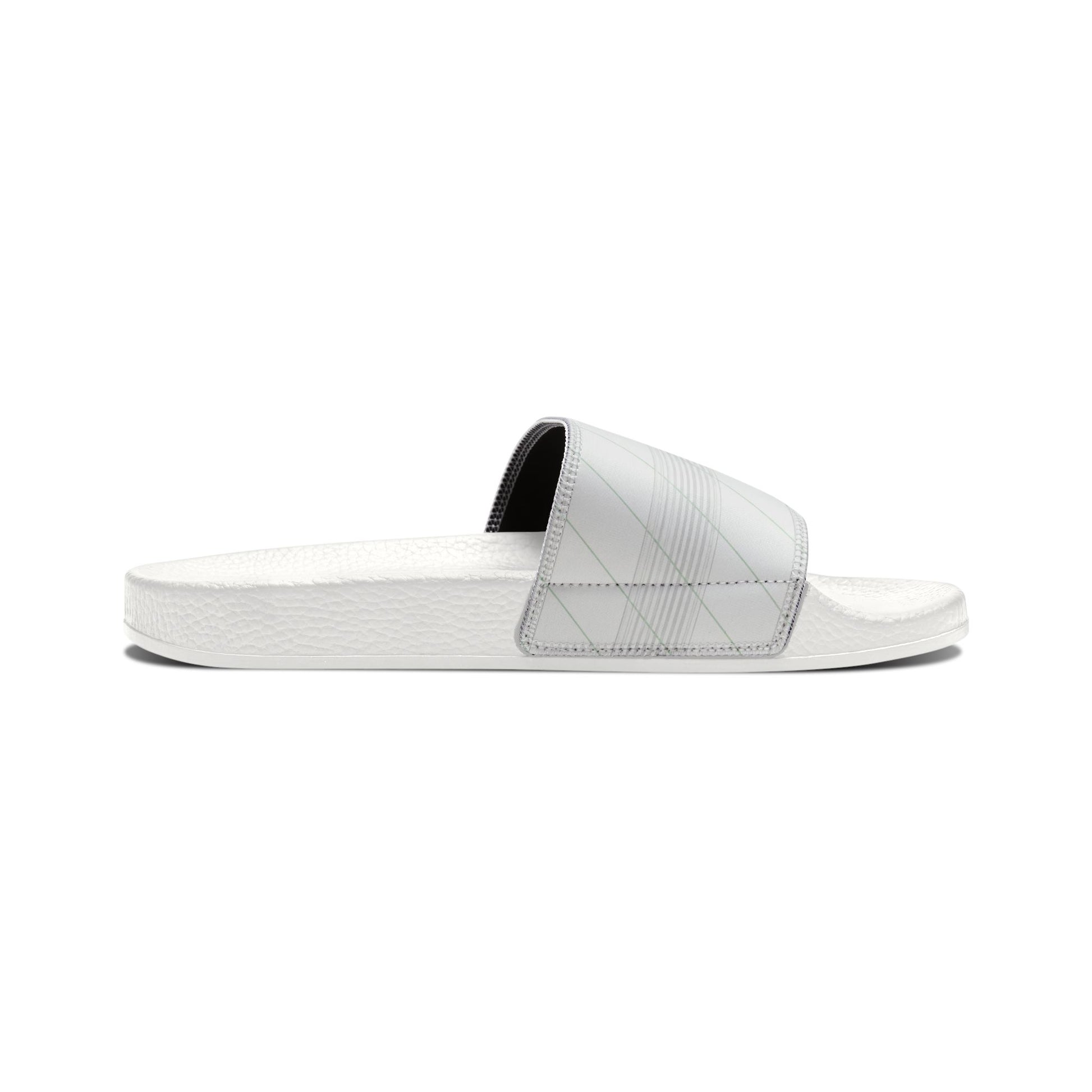 Ciabatte Slide Silver Stripe