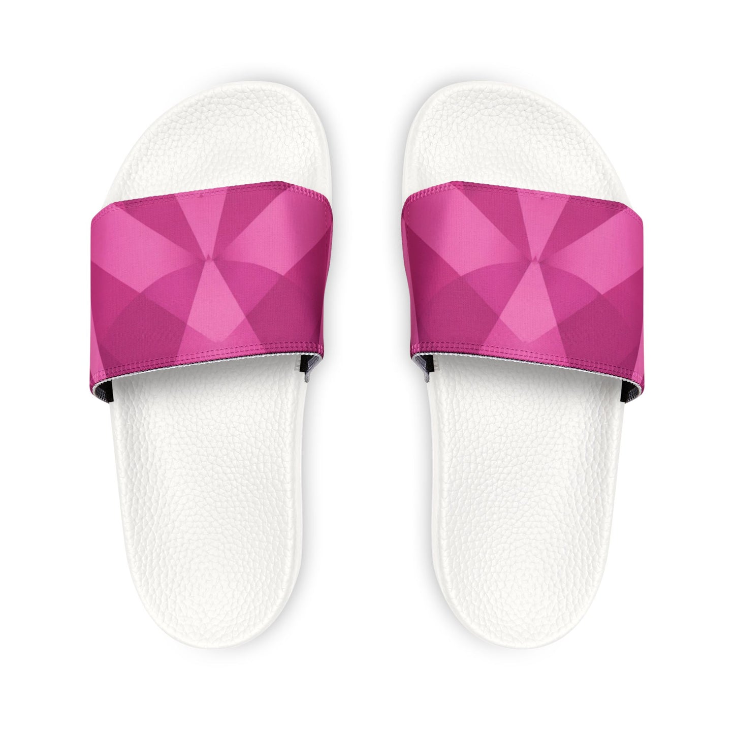 Ciabatte Estive con Motivo Geometrico Fucsia