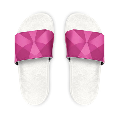 Ciabatte Estive con Motivo Geometrico Fucsia