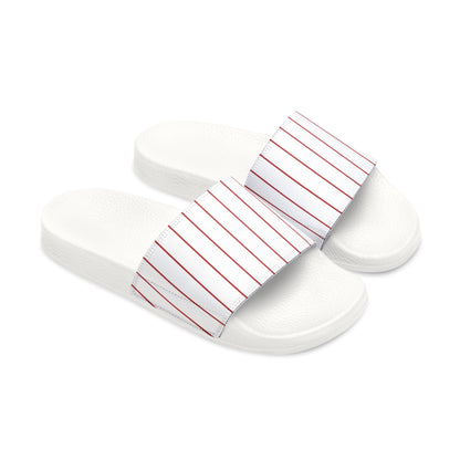 Slide Rosa Pinstripe