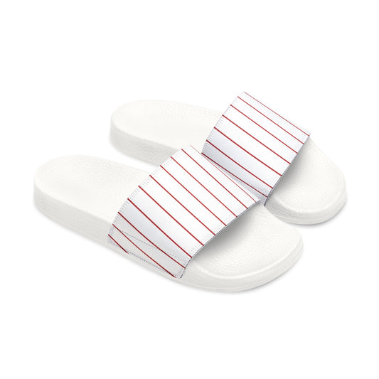 Slide Rosa Pinstripe
