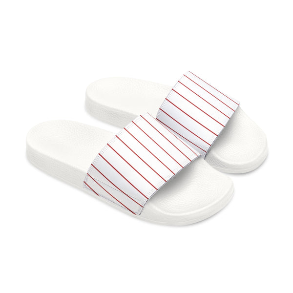 Slide Rosa Pinstripe