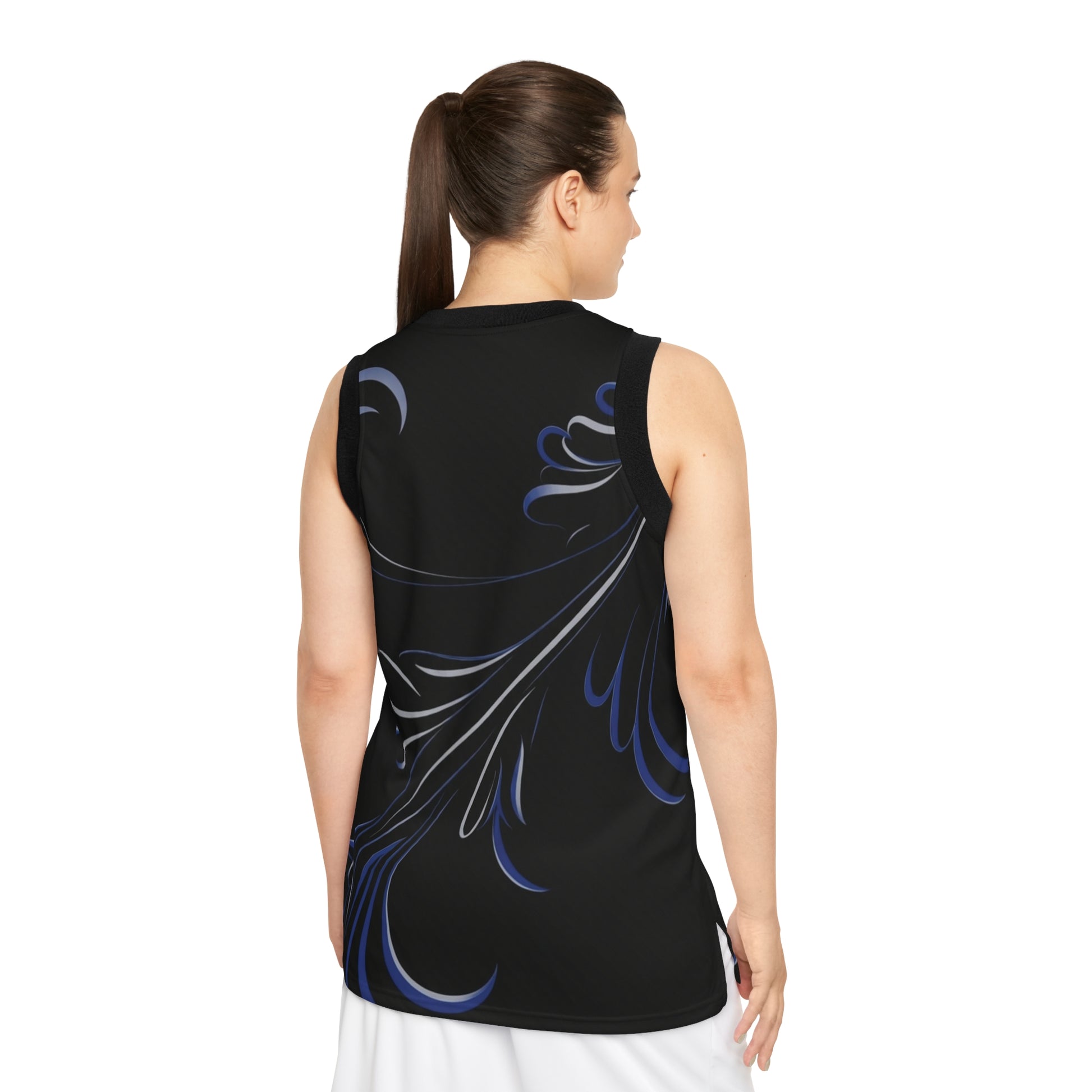 Tigre Blu Reale Unisex Basketball Jersey