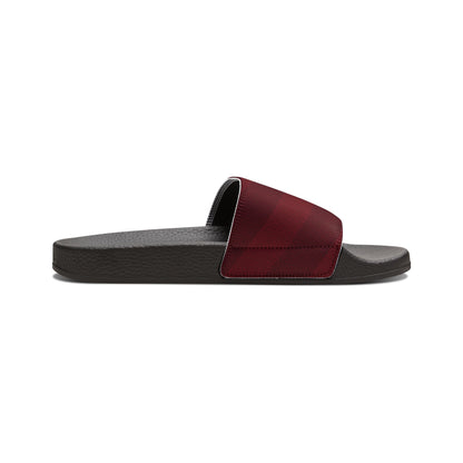 Ciabatte Slide con Fascia Bordeaux