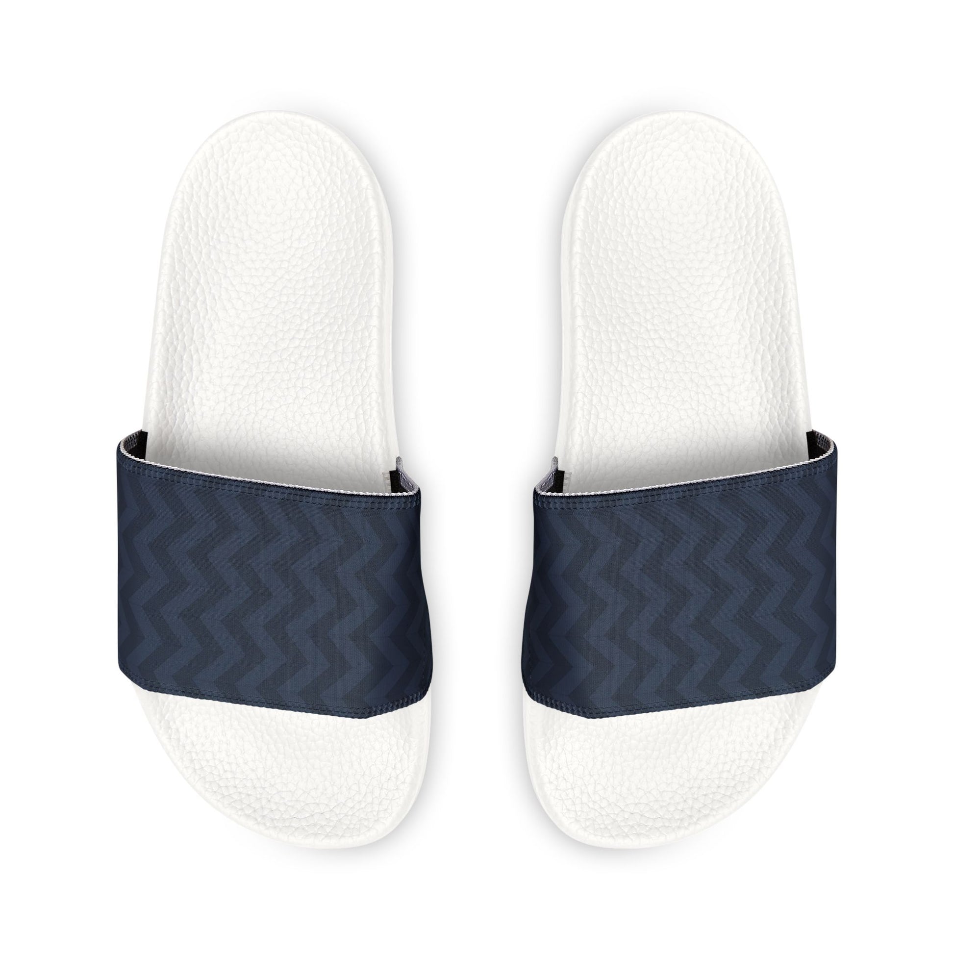 Ciabatte Slide Herringbone Blue